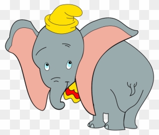 Dumbo Clipart - Elephant Big Ears Clipart - Png Download
