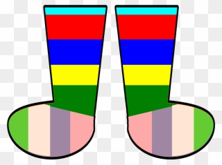Clip Art Crazy Sock Clothing Computer Icons Undergarment - Silly Socks Clip Art - Png Download