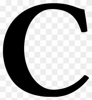 Open - C Font Clipart