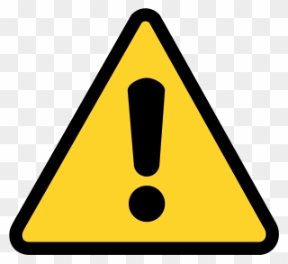 Caution Sign Clipart - Png Download