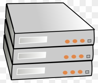 Clip Art Stock Stacked Servers Big Image Png - Rack Server Clipart Transparent Png