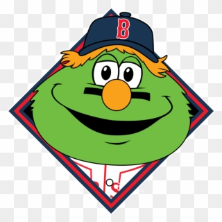 Boston Cliparts - Wally The Green Monster Cartoon - Png Download