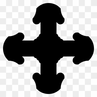 Christian Cross Crosses In Heraldry Symbol Jerusalem - Christian Cross Clipart