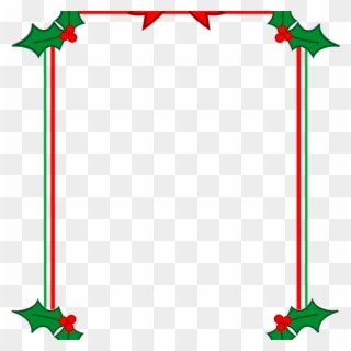 Free Christmas Clipart Frames 19 Christmas Graphic - Christmas Borders Png Transparent Png