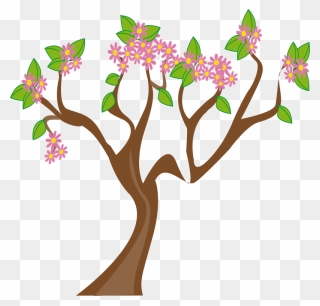 Winter Tree Bud Clipart - Free Clipart Spring Tree - Png Download