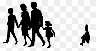 Family Reunion Image Of African American Family Clipart - Do People Migrate To The Us - Png Download