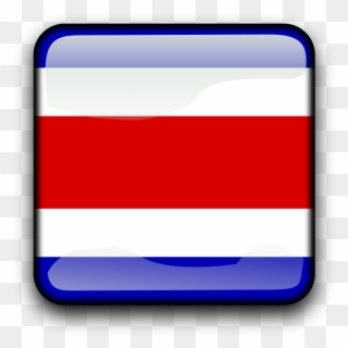 How To Set Use Cr Flag Country Clipart - Bandeira Da Costa Rica Png Transparent Png
