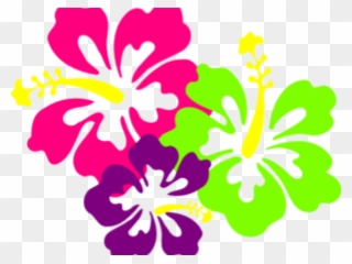 Polynesia Clipart Tropical Flower - Hibiscus Clip Art - Png Download
