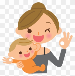 Free Animated Clip Art Free Download - Mother Clipart Transparent Background - Png Download