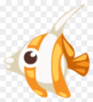 Tropical Fish Clipart Angel Fish - Angelfish Animation - Png Download