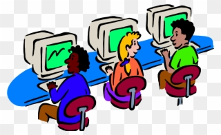 Computer Studentputer Cliparts Free Download Clip Art - Millennial Learners - Png Download