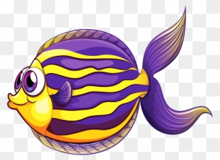 Tropical Fish Clipart Rubber - Pez Dibujo Png Transparent Png