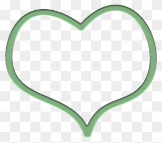 Clipart Info - Mint Green Heart Transparent - Png Download