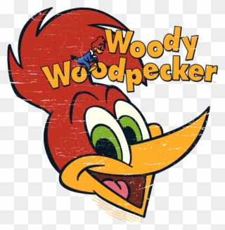 Woody Woodpecker Retro Logo Baby Bodysuit - Hoodie Clipart