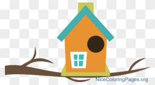 Picture Transparent Library Country Clipart Birdhouse - Bird House Clipart Png