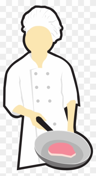 File Chef Cooking Clip Art Svg Wikimedia - Main Cook Chef Clipart - Png Download