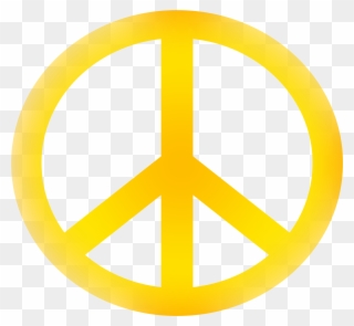 Peace Sign Clip Art - Giant Peace Sign - Png Download