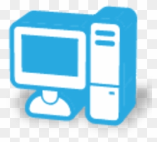 15 Desktop Drawing Computer Icon For Free Download - Blue Computer Icon Clipart