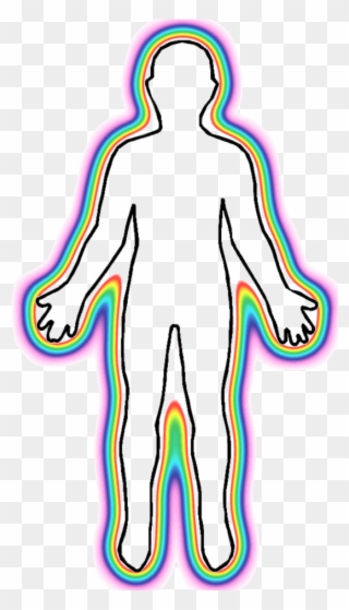 Outline Human Body - Body Scan Clip Art - Png Download