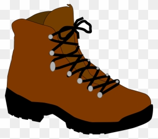 Boot Clip Art Download - Hiking Boot Clip Art - Png Download