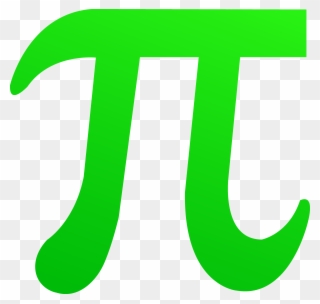 Pi - Green Pi Symbol Clipart