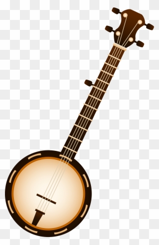 Banjo Cliparts Sweet - Banjo Clipart - Png Download