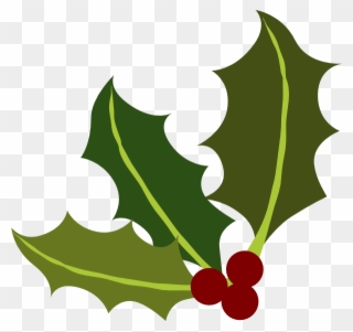 792 X 612 2 - Felt Holly Leaf Template Clipart - Full Size Clipart ...