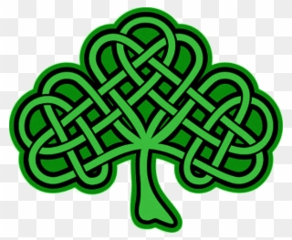 Clip Arts Related To - Celtic Knot Shamrock Clipart - Png Download