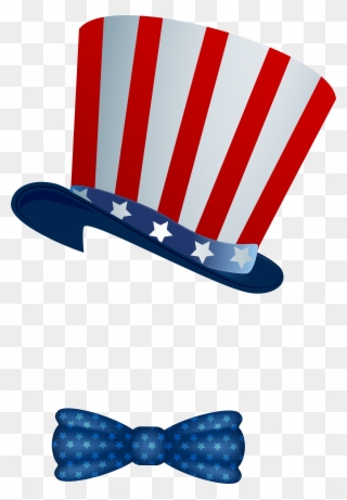 America Clipart Hat Clip - 4th Of July Hat Png Transparent Png