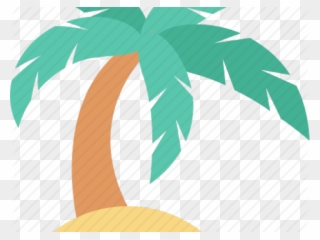 Palm Tree Clipart Adobe Illustrator - Icon - Png Download