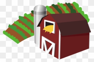 Open - Farm Clipart Transparent Background - Png Download