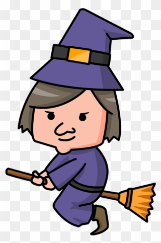 Free To Use & Public Domain Clip Art - Cartoon Witch Png Transparent Png