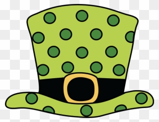 Free March Clipart - Polka Dot Hat Clipart - Png Download