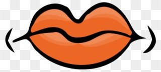Mouth Lip Smiley - Mouth Clip Art - Png Download