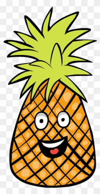 Hawaiian Pineapple Clipart Free Clip Art Images Image - Pineapple Cartoon Image Png Transparent Png