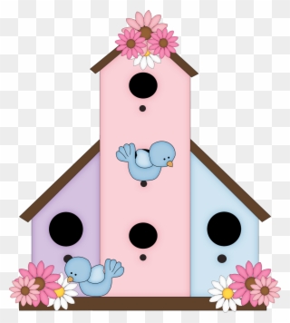 House Clip Art - Bird Houses Clipart - Png Download