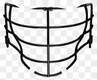 Front - Lacrosse Helmet Clipart