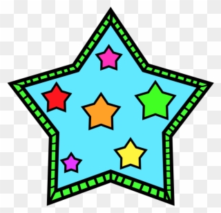 Authors Cliparts - Editable Star Template - Png Download