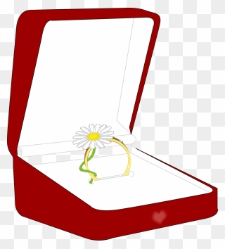 Free To Use Public Domain Clip Art Page - Engagement Ring Box Clipart - Png Download