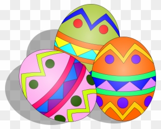 Clipart Info - Easter Eggs Clipart - Png Download