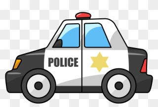 Free To Use Amp Public Domain Police Car Clip Art - Carro De Policia Dibujo - Png Download