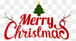 Merry Christmas Clipart - Png Download