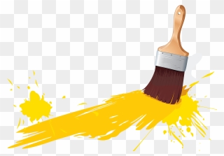 Save Png With Transparent Background Paint - Paint Brush Png Clipart