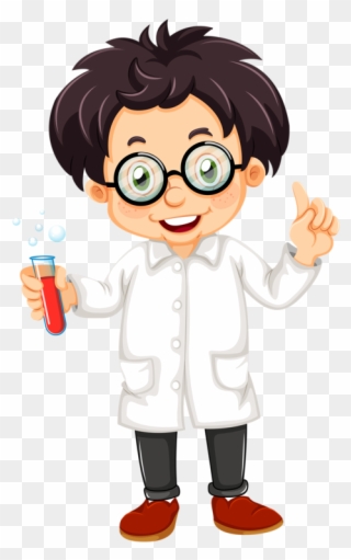Girls Clipart Lawyer - Scientist Clipart Png Transparent Png