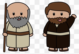 Free To Use Public Domain Christian Clip Art - Paul And Silas Cartoon - Png Download