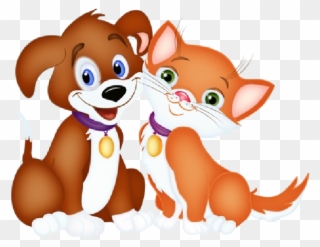 Dog - Animated Dog And Cat Clipart