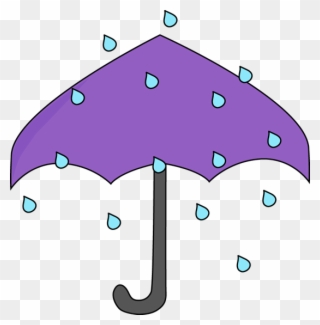 The Purpily Wurpily Umbrella A Children U2019s Poem - Rain Umbrella Clip Art - Png Download