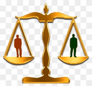 Scales Of Justice Clip Art - Png Download