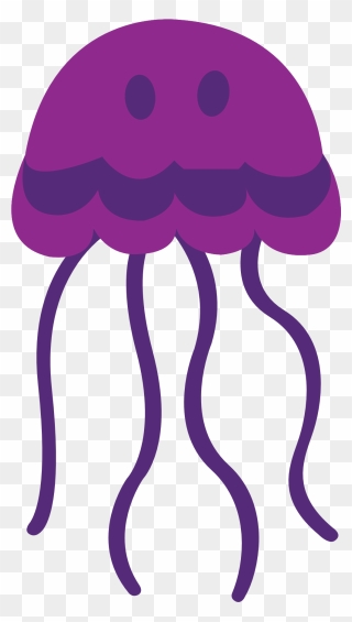 Cute Jellyfish Clipart Clipart Panda Free Clipart Images - Medusa Niños - Png Download