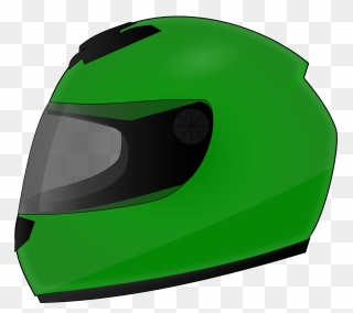 Helmet Clipart Bike Helmet Clip Art At Clker Vector - Motorbike Helmet Clipart - Png Download